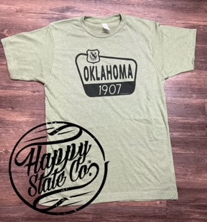 Copy of Oklahoma 1907 Happy State shirt