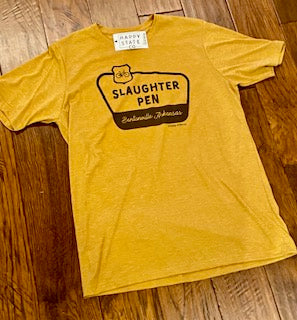 Slaughter Pen shirt mountain biking in Bentonville