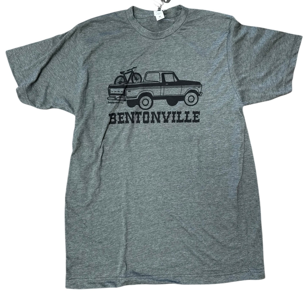 Bentonville F150 truck shirt with mountain bike