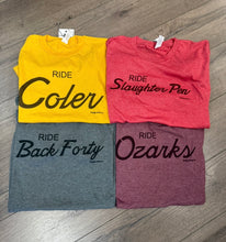 Load image into Gallery viewer, Bike trail line. Mountain Biking in the Ozarks