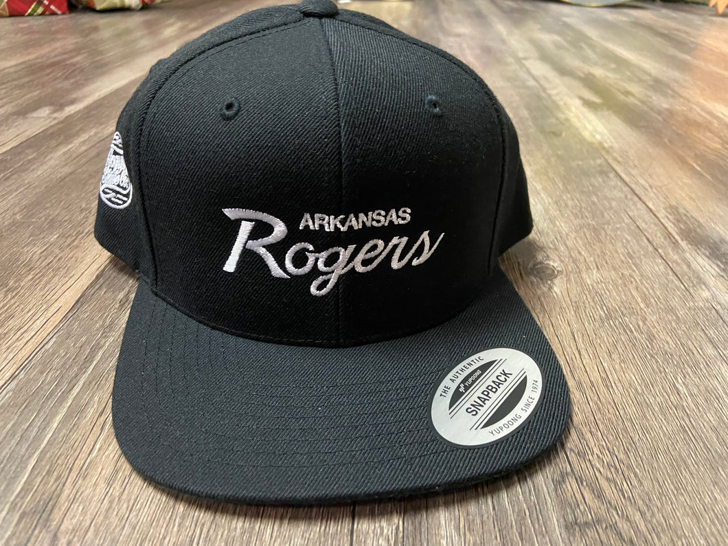 happy state co embroidered Rogers arkansas hat