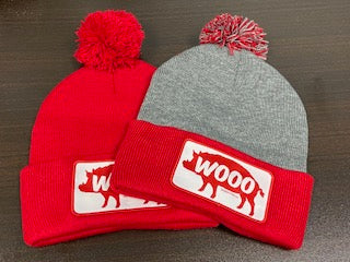 Razorback beanie woo Hogs