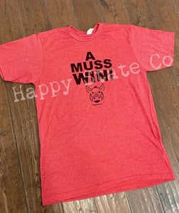 Muss Win Arkansas basketball shirt