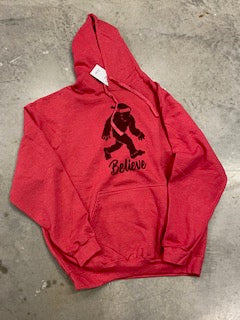 Sasquatch Believe Christmas hoodie