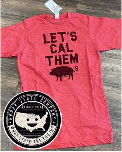 Let's cal them Calipari Hogs basketball shirt Razorbacks March madness