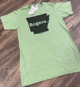 Rogers teal shirt Rogers Arkansas shirt Northwest Arkansas