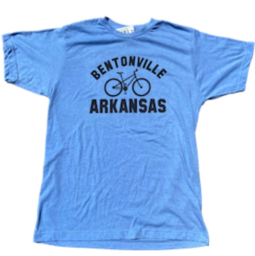 Bike Bentonville arch  tee