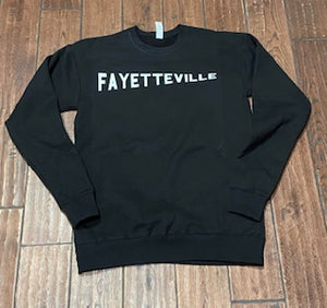 Fayetteville crewneck sweatshirt