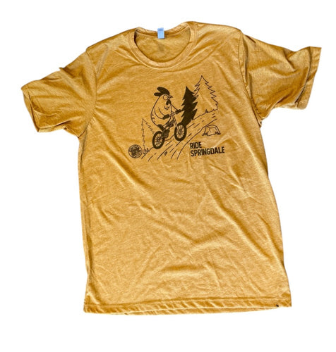 Ride Springdale Arkansas chicken shirt short sleeve tee