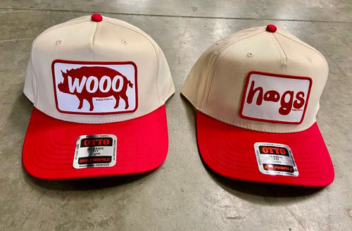 Wooo hog hat and Hogs hat GO Razorbacks!