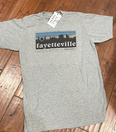 Fayetteville Arkansas cityscape shirt Northwest Arkansas