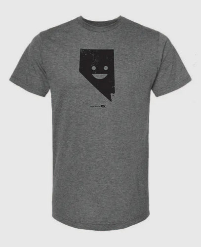 Nevada smiley state tee shirt