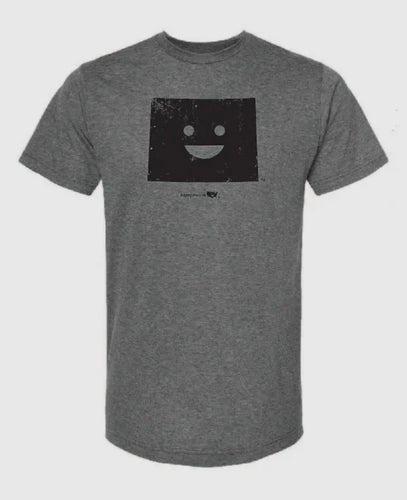 Wyoming smiley state shirt USA