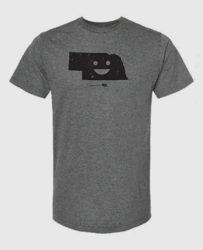 Nebraska smiley state shirt