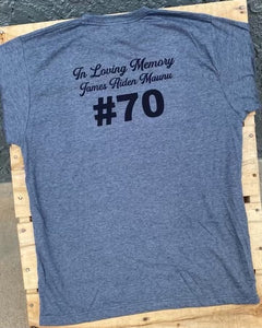 In memory of James Maunu from Bentonville High School shirt