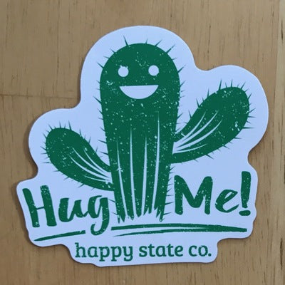 Happy State Co. Hug me sticker