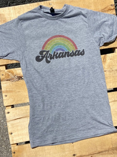 Arkansas tee rainbow shirt