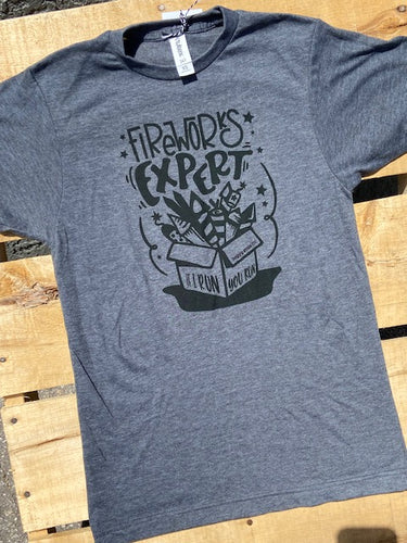 Fireworks expert shirt 4th of July patriotic