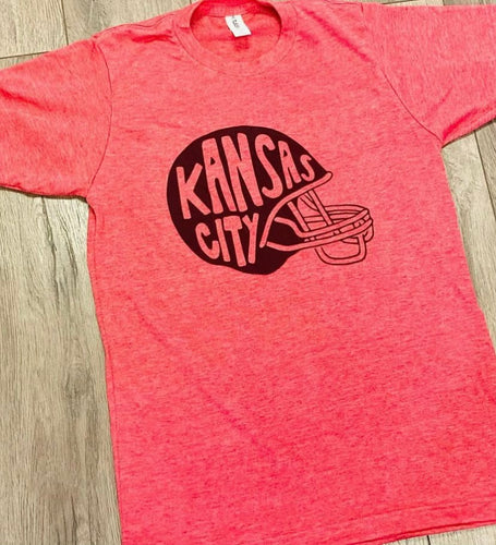 Kansas City Chiefs football helmet shirt Super Bowl