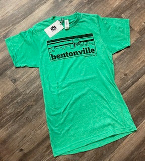 Bentonville Arkansas cityscape shirt Northwest Arkansas