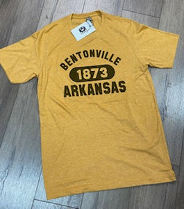 Bentonville Arkansas cityscape shirt Northwest Arkansas 150 years