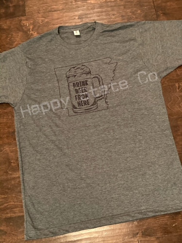 Drink local tee Arkansas