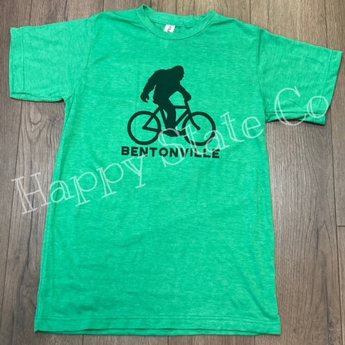 Bike Bentonville Sasquatch shirt
